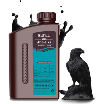 SUNLU ABS Like Resin Black/ Чорний Смола фотополімерна 1 кг НФ-00017351 фото