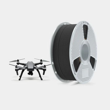 SUNLU Nylon-12 Carbon Fiber (PA12-CF) Чорний 1,75 мм 1 кг НФ-00018469 фото