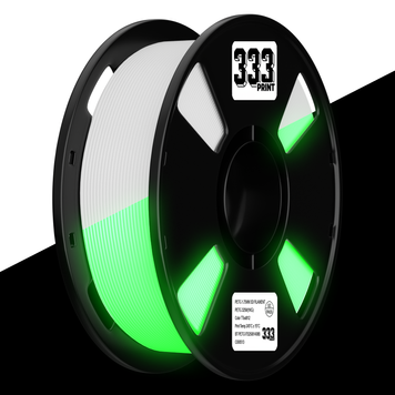 333print PETG Glow In The Dark White Glow Green/ Біло-зелений (cвітиться зеленим) 1 кг НФ-00019042 фото
