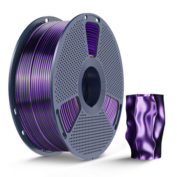 SUNLU PLA+ SILK Dual Color Green Purple/ Зелено-Фіолетовий 1,75 мм 1 кг НФ-00017311 фото