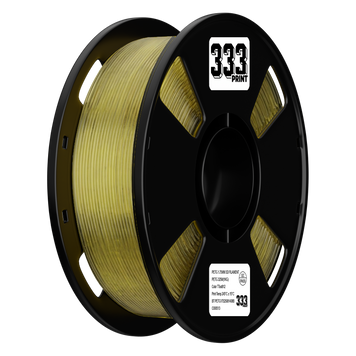 333print PETG Transparent Yellow/ Прозорий жовтий 1,75 мм 1 кг НФ-00019292 фото